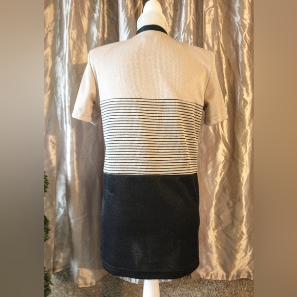 Alfred Dunner - Vintage Pants Suit - Short Sleeves & Blk Pants - 10 - Picture 9 of 12